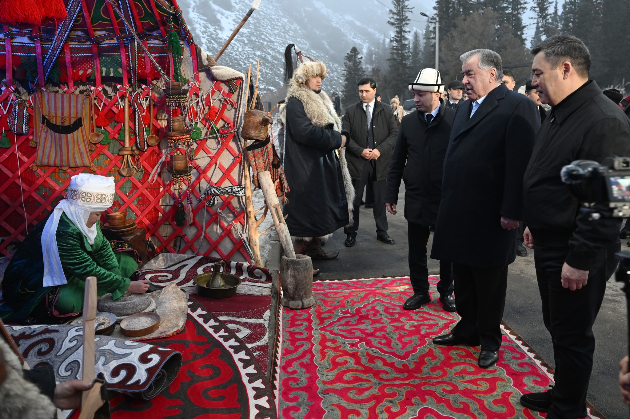 ﻿Боздид аз Боғи миллии “Ала Арча”-и Ҷумҳурии Қирғизистон img