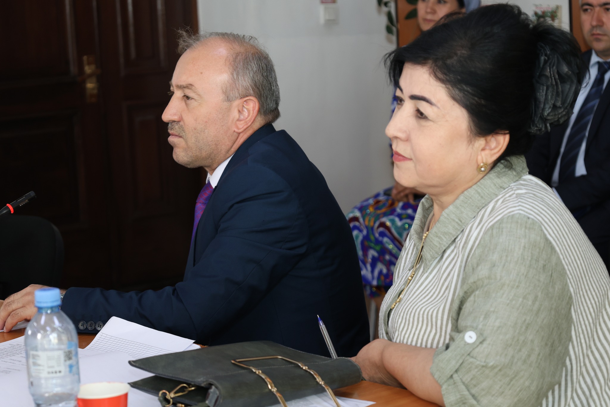 БОЗДИДИ ВАЗИРИ МАОРИФ ВА ИЛМ АЗ ҶАРАЁНИ БАРГУЗОРИИ ДАВРИ СЕЮМИ ОЗМУНИ ҶУМҲУРИЯВИИ «ФӮРӮҒИ СУБҲИ ДОНОӢ КИТОБ АСТ» ДАР ШАҲРИ ҲИСОР img