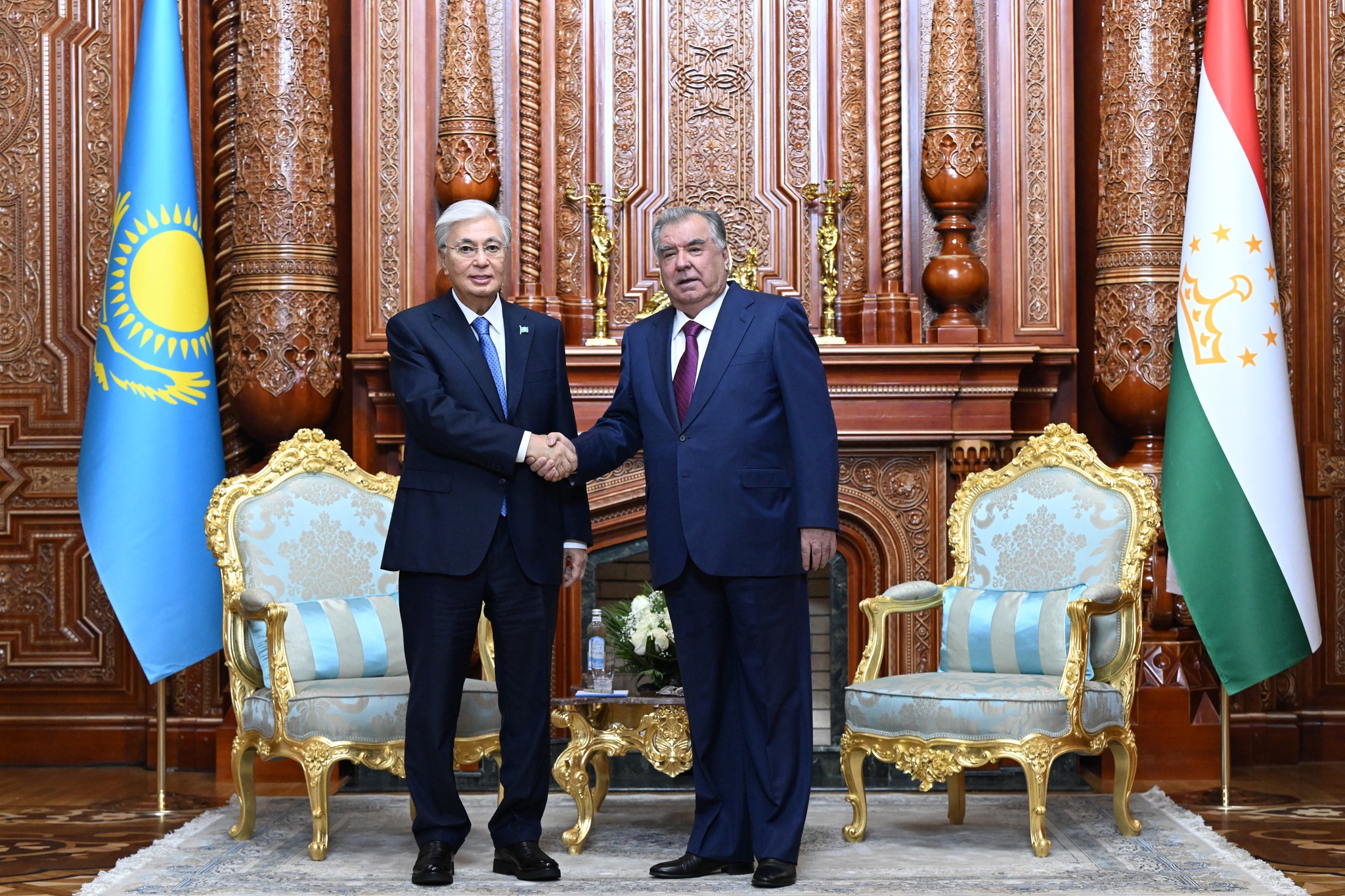 ﻿Мулоқот бо Президенти Ҷумҳурии Қазоқистон Қосим-Жомарт Токаев img