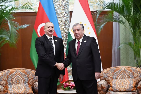 ﻿Мулоқот бо Президенти Ҷумҳурии Озарбойҷон Илҳом Алиев img