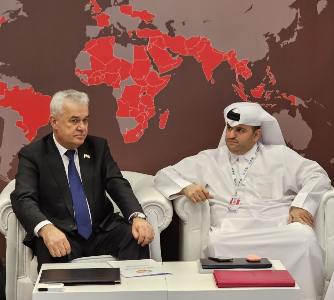 ﻿ВОХӮРӢ БО ДИРЕКТОРИ ГЕНЕРАЛИИ БУНЁДИ БАЙНАЛМИЛАЛИИ «МАОРИФ АЗ ҲАМА БОЛО» ДАР ШАҲРИ ДОҲА img