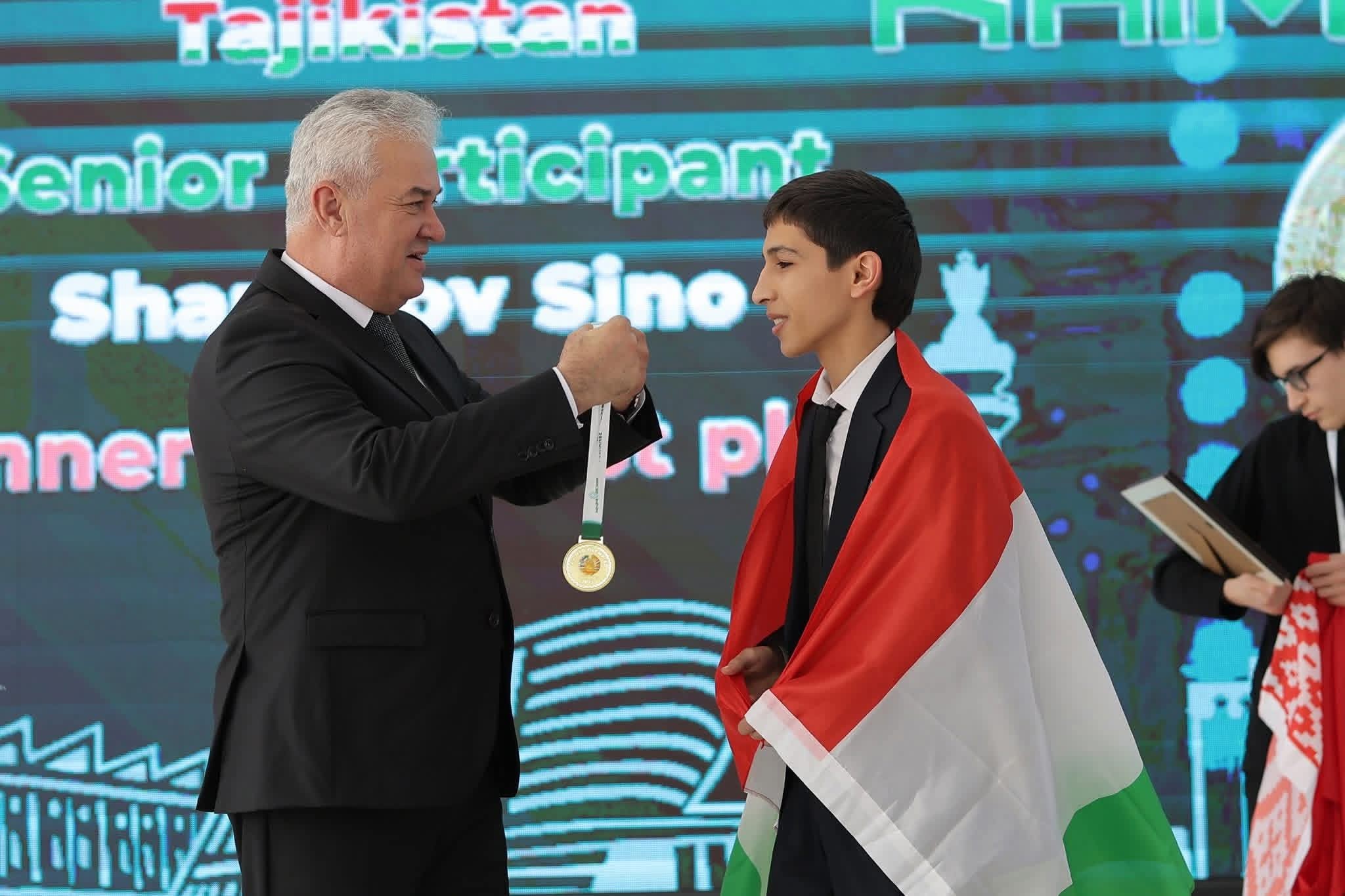 ﻿ДАСТОВАРДИ НАЗАРРАСИ ХОНАНДАГОНИ ТОҶИКИСТОН ДАР ОЛИМПИАДАИ БАЙНАЛМИЛАЛИИ “KhIMIO–2025” img