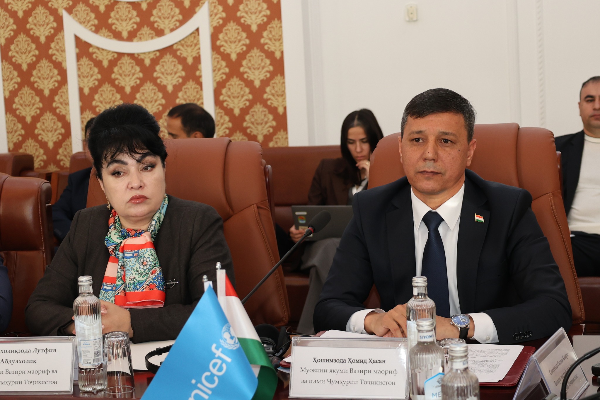 ҶАЛАСАИ НАВБАТИИ «БАРРАСИИ МУШТАРАКИ СОҲАИ МАОРИФИ ҶУМҲУРИИ ТОҶИКИСТОН» БАРГУЗОР ГАРДИД img