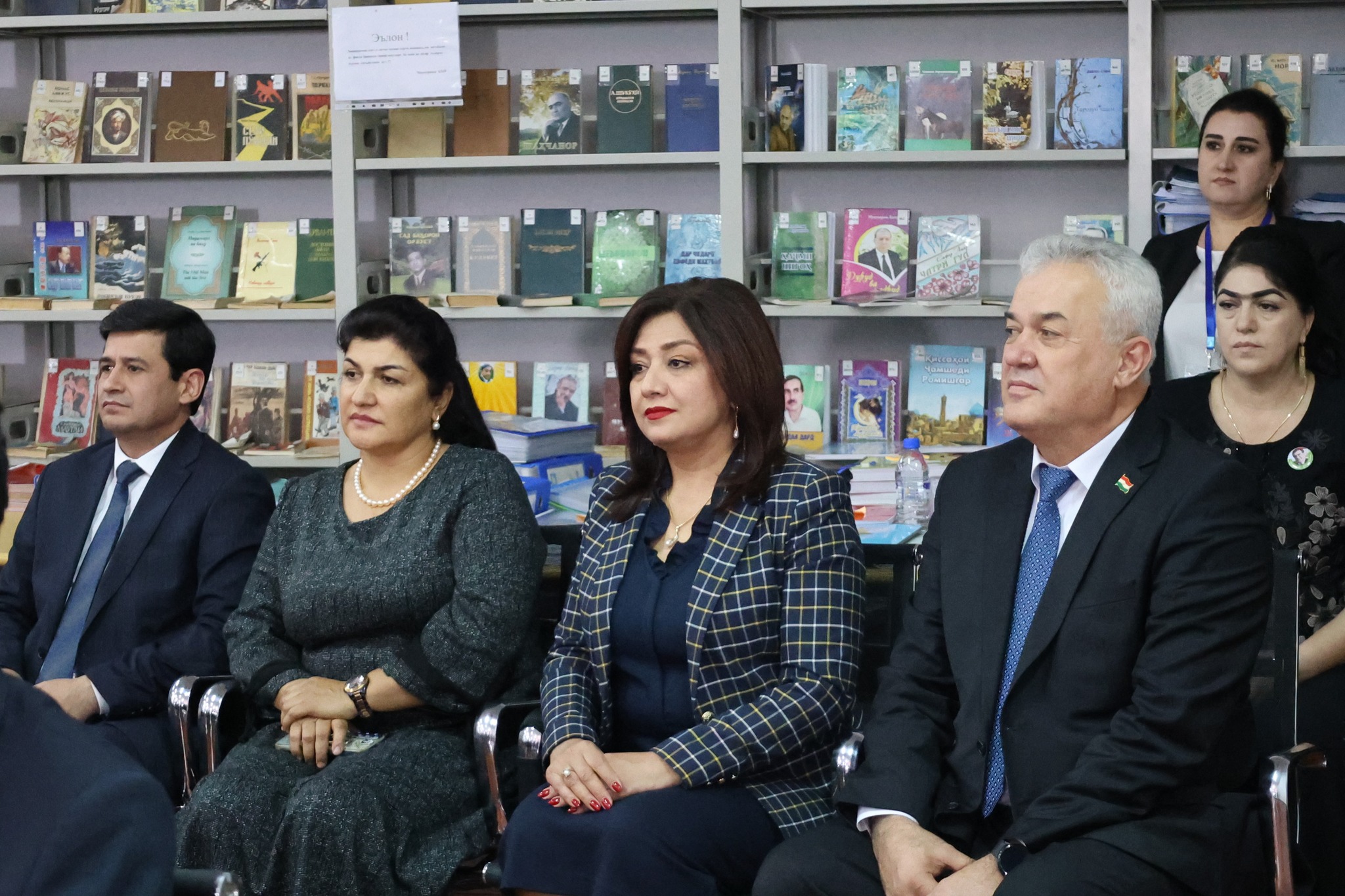 ﻿БОЗДИДИ МУОВИНИ САРВАЗИРИ ҶУМҲУРӢ АЗ РАФТИ БАРГУЗОРИИ ОЗМУНИ “ФУРУҒИ СУБҲИ ДОНОӢ КИТОБ АСТ” img