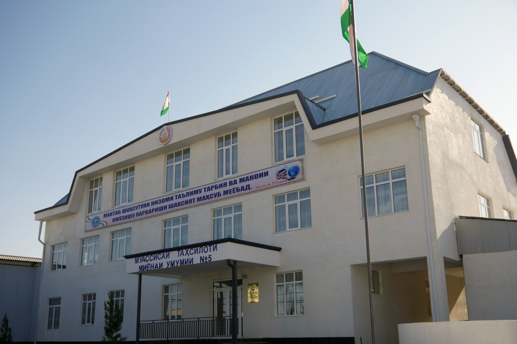 Ифтитоҳи маҷозии 2 муассисаи тандурустӣ, 1 бонк, 4 муассисаи таҳсилоти миёнаи умумӣ ва 3 кӯдакистон дар шаҳри Истаравшан img