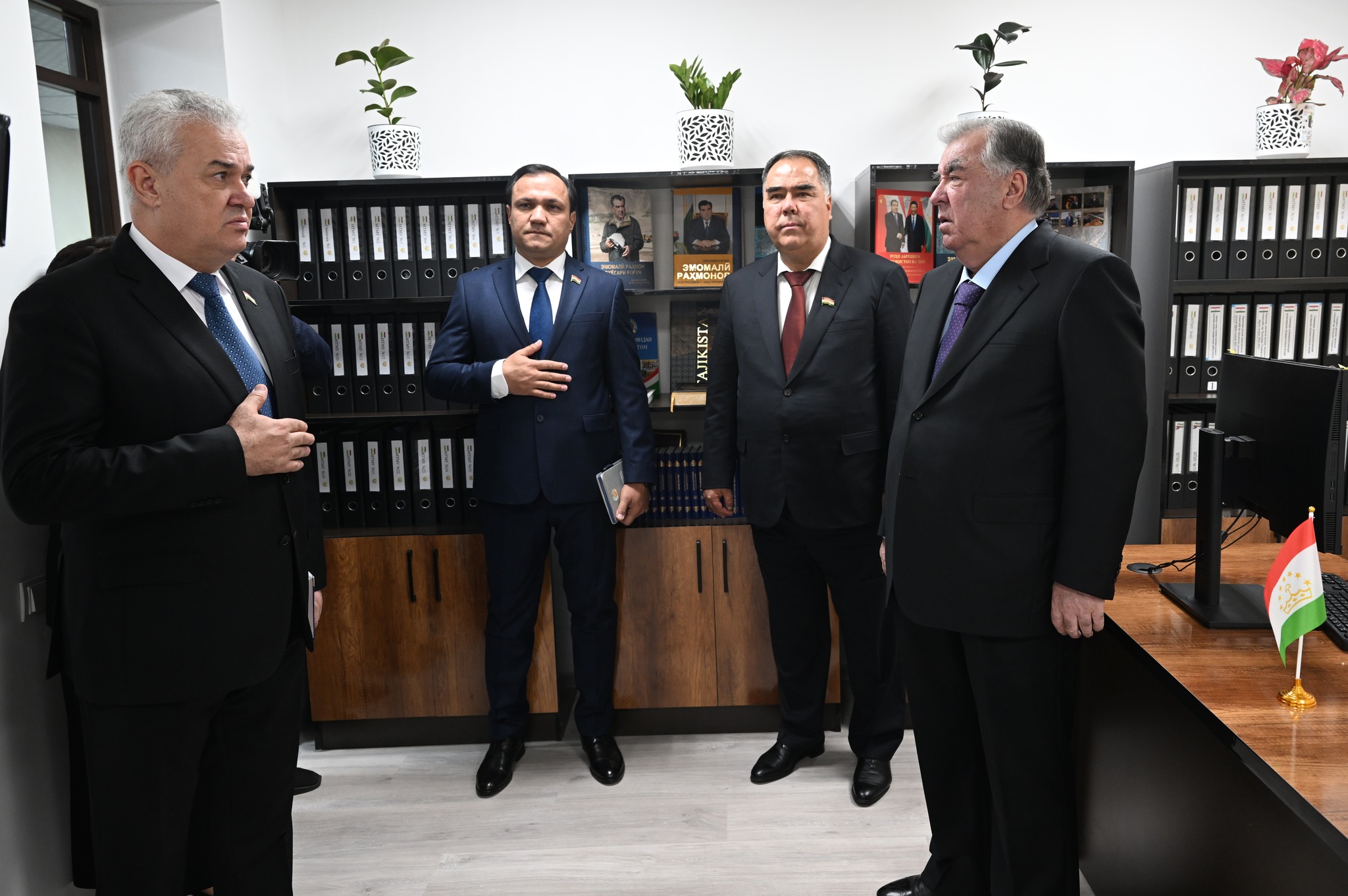 ﻿Ифтитоҳи бинои Шуъбаи маориф дар ноҳияи Ҷаббор Расулов img