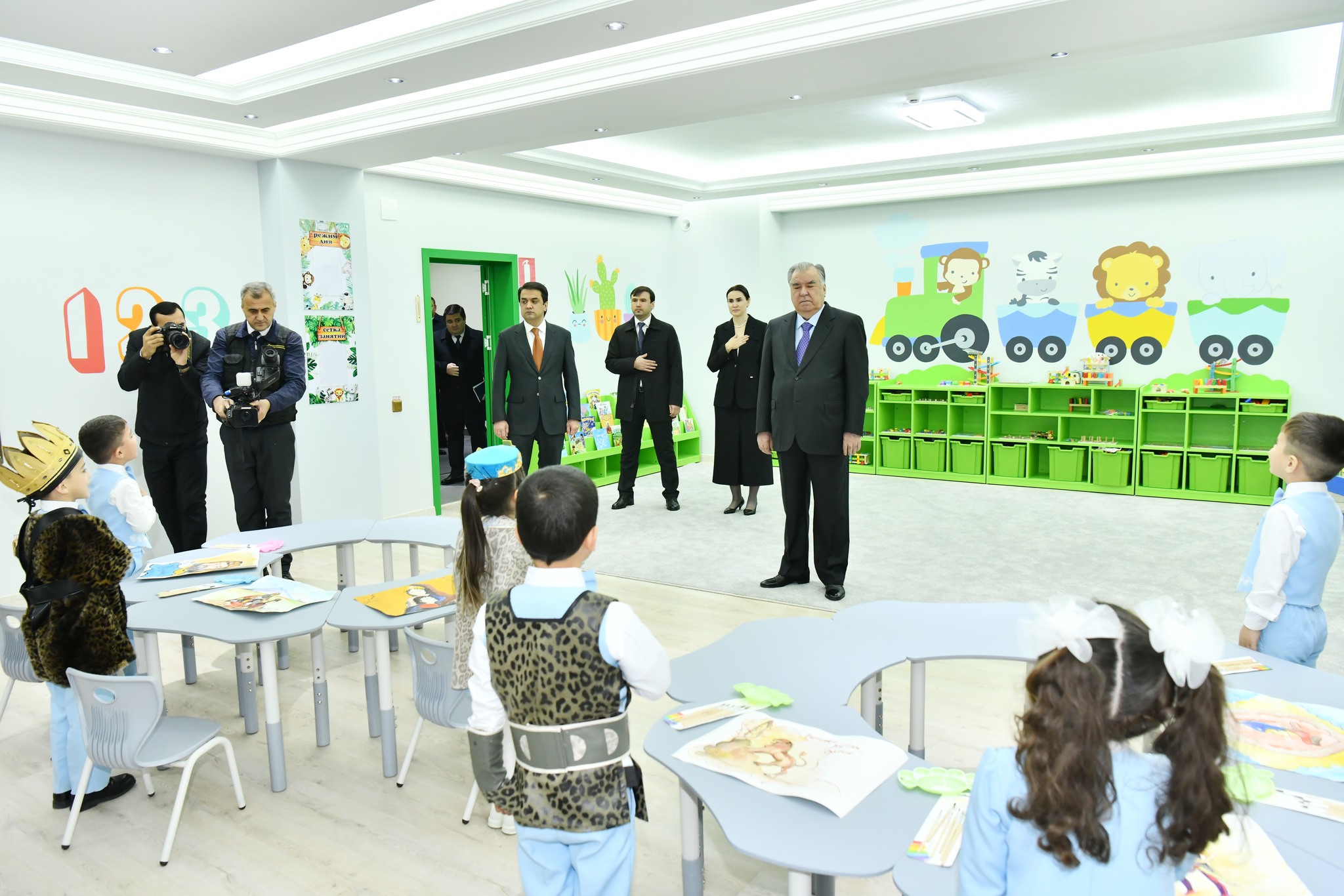 ﻿Ифтитоҳи Муассисаи таҳсилоти томактабии хусусии Ватанпарвар дар ноҳияи Шоҳмансур img