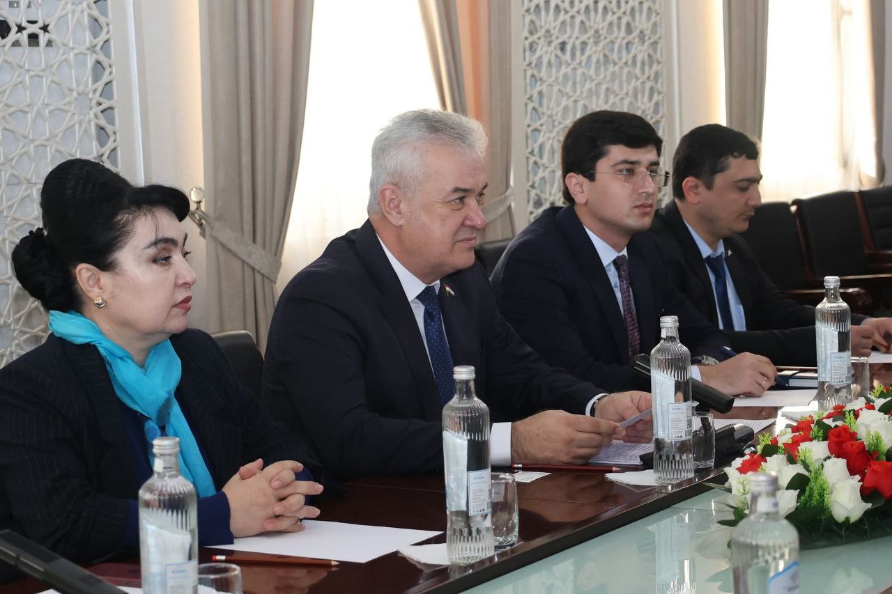 ВОХӮРИИ ВАЗИРИ МАОРИФ ВА ИЛМ БО НАМОЯНДАИ ШИРКАТИ «ЭФЕКТА»-И БРИТАНИЯИ КАБИР img