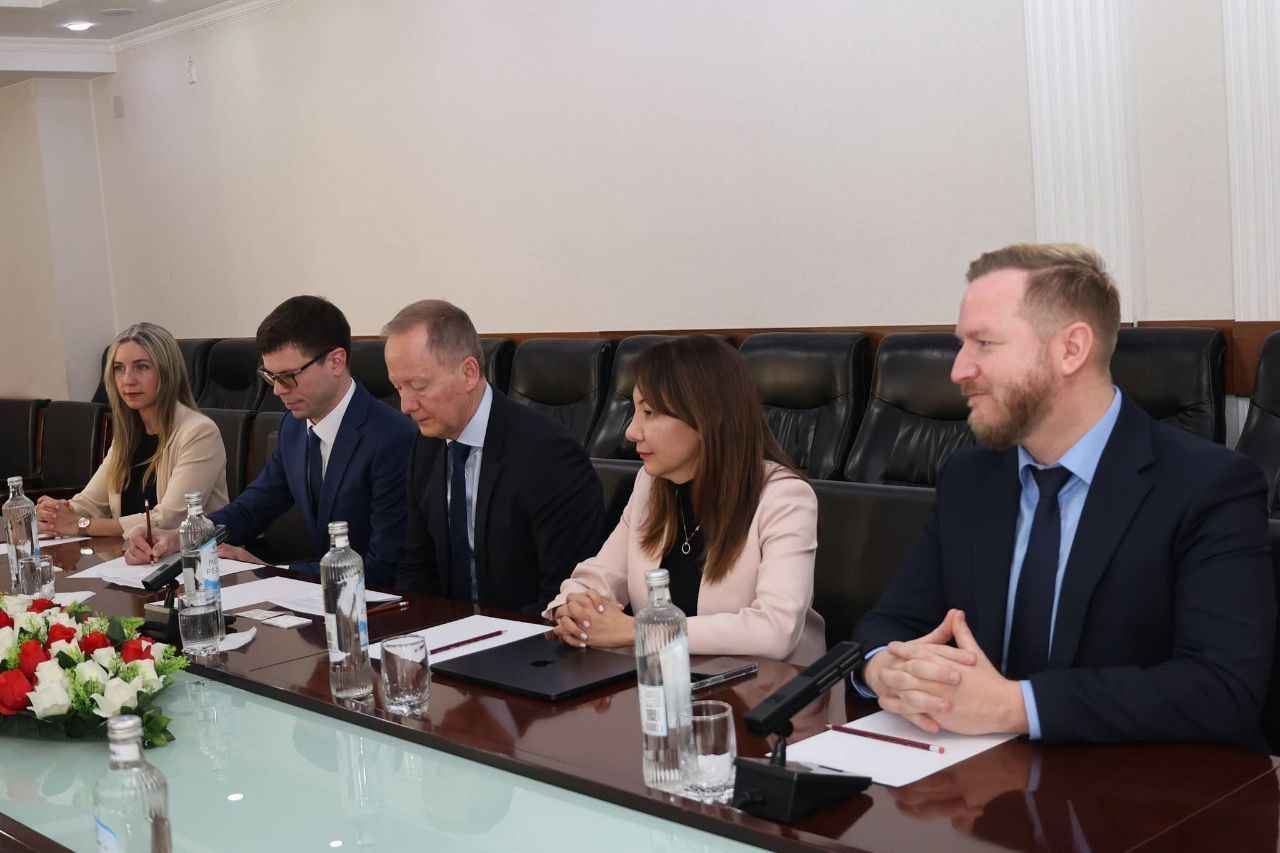 ВОХӮРИИ ВАЗИРИ МАОРИФ ВА ИЛМ БО НАМОЯНДАИ ШИРКАТИ «ЭФЕКТА»-И БРИТАНИЯИ КАБИР img