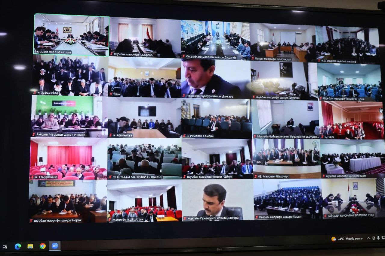 БАРРАСИИ МАСЪАЛАҲОИ МУҲИММИ СОҲА ДАР ҶАЛАСАИ ОНЛАЙНӢ img