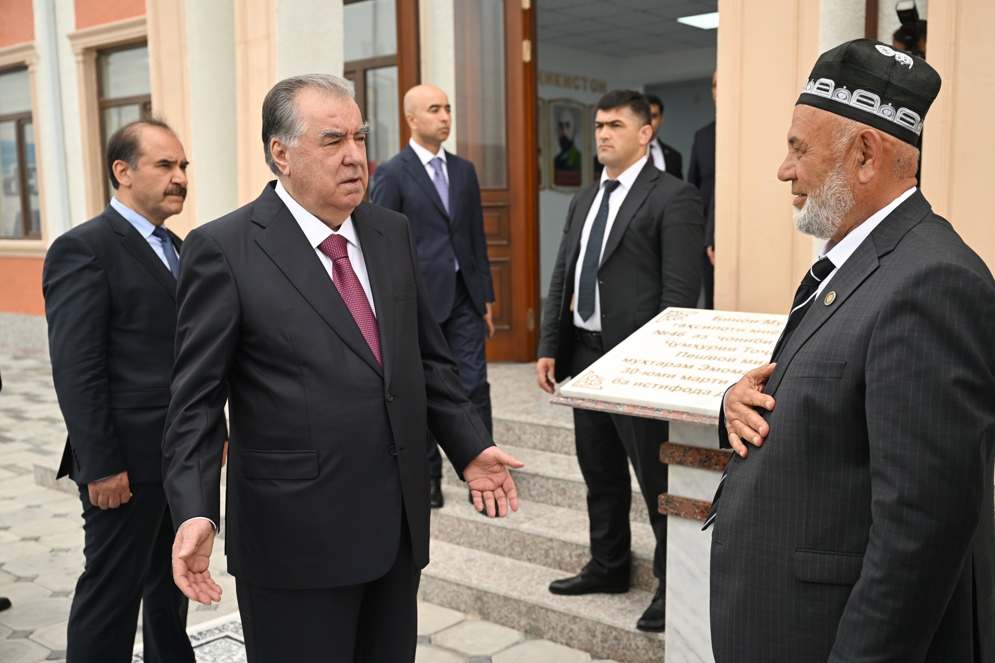 БА ИСТИФОДА ДОДАНИ БИНОИ МУАССИСАИ ТАҲСИЛОТИ МИЁНАИ УМУМИИ №46 ДАР НОҲИЯИ МАСТЧОҲ img