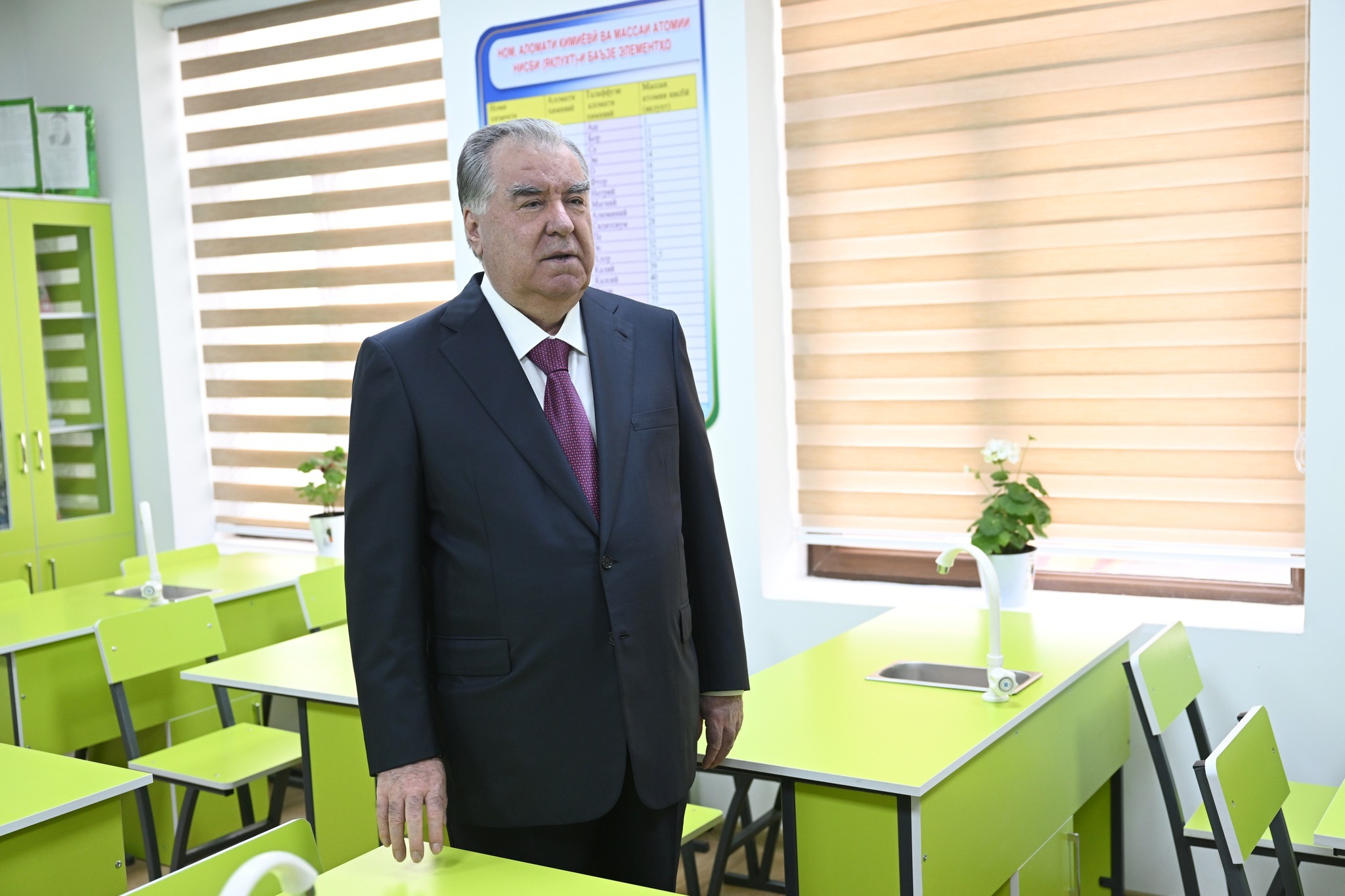 БА ИСТИФОДА ДОДАНИ БИНОИ МУАССИСАИ ТАҲСИЛОТИ МИЁНАИ УМУМИИ №46 ДАР НОҲИЯИ МАСТЧОҲ img