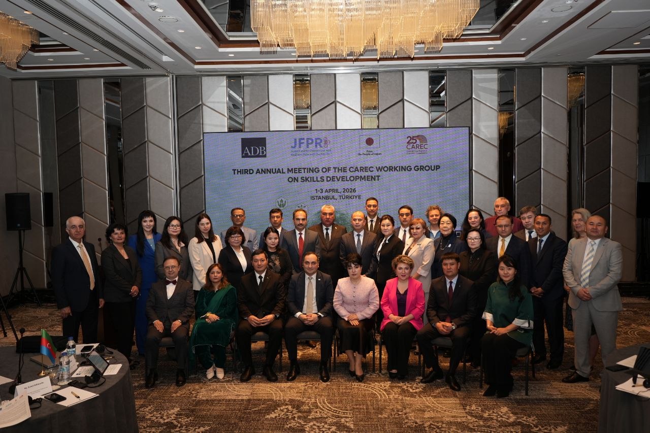 ИШТИРОКИ МУОВИНИ ВАЗИР ДАР ҶАЛАСАИ СЕЮМИ СОЛОНАИ ГУРӮҲИ КОРИИ БАРНОМАИ ҲАМКОРИИ ИҚТИСОДИИ МИНТАҚАВИИ ОСИЁИ МАРКАЗӢ img