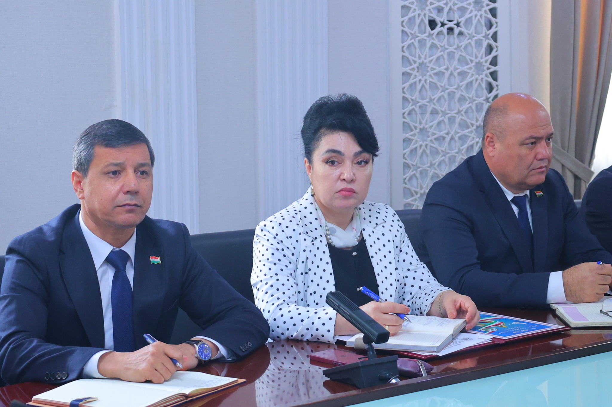 БАРГУЗОРИИ МАШВАРАТИ КОРӢ ОИД БА ОМОДАГӢ БА ҶАШНИ 35-СОЛАГИИ ИСТИҚЛОЛИЯТИ ДАВЛАТӢ img