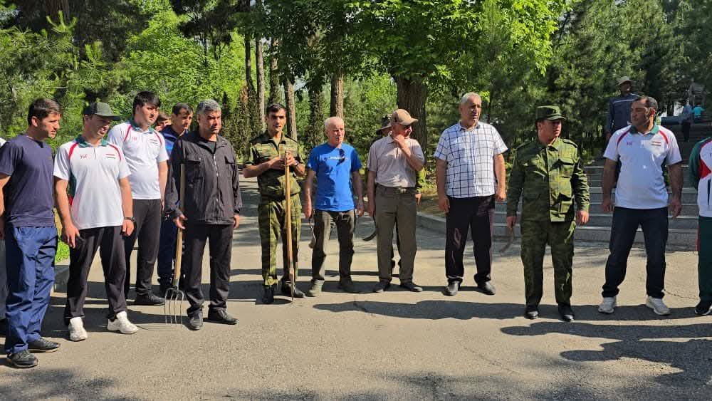 БАРГУЗОРИИ АКСИЯИ ТОЗАГӢ БАХШИДА БА ИСТИҚБОЛИ 35 - СОЛАГИИ ИСТИҚЛОЛИЯТИ ҶУМҲУРИИ ТОҶИКИСТОН ДАР ДОНИШКАДА ТАҲТИ УНВОНИ “ САҲМИ МАН ДАР ШАҲРИ МАН” img