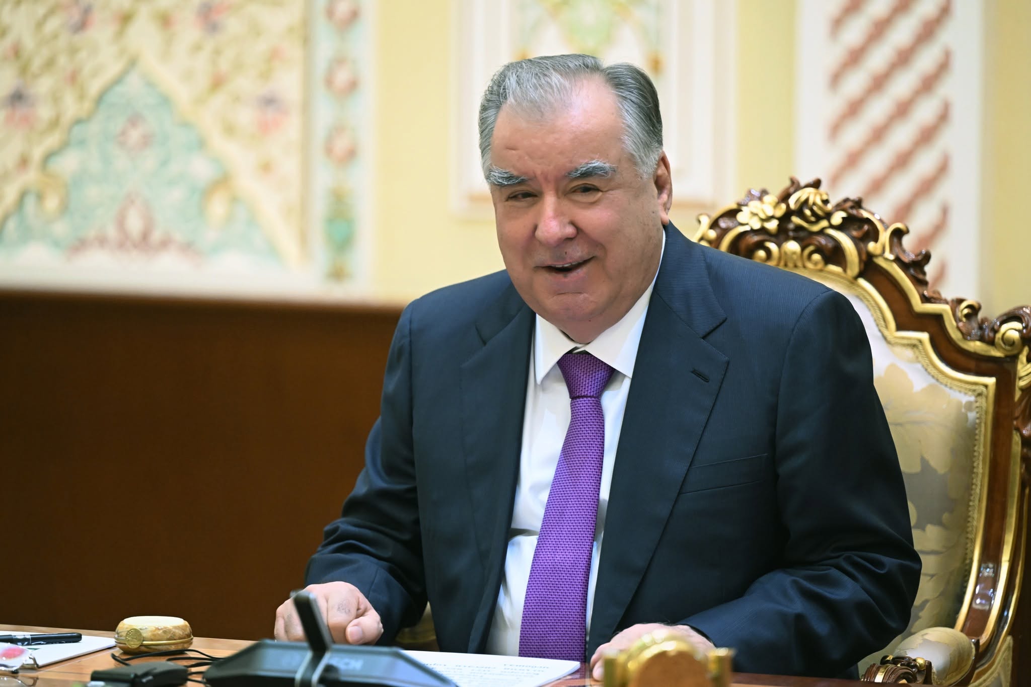 Мулоқот бо раиси Ассотсиатсияи тиҷорати Қатар ва раиси Шурои директорони Файсал Холдинг (Faisal Holding) шайх Файсал ибни Қосим оли Сонӣ img
