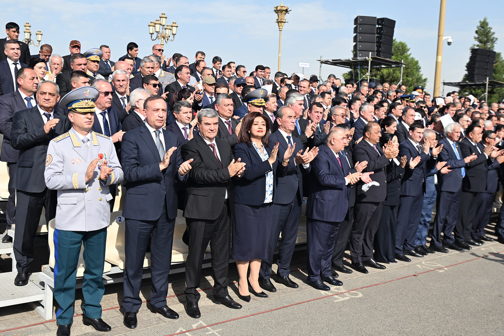 Иштирок дар Паради ҳарбӣ ба муносибати ҷашни 35-солагии Истиқлоли давлатӣ img