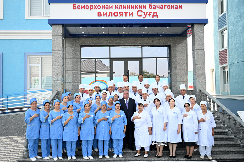 Ифтитоҳи Беморхонаи клиникии кӯдаконаи вилояти Суғд img