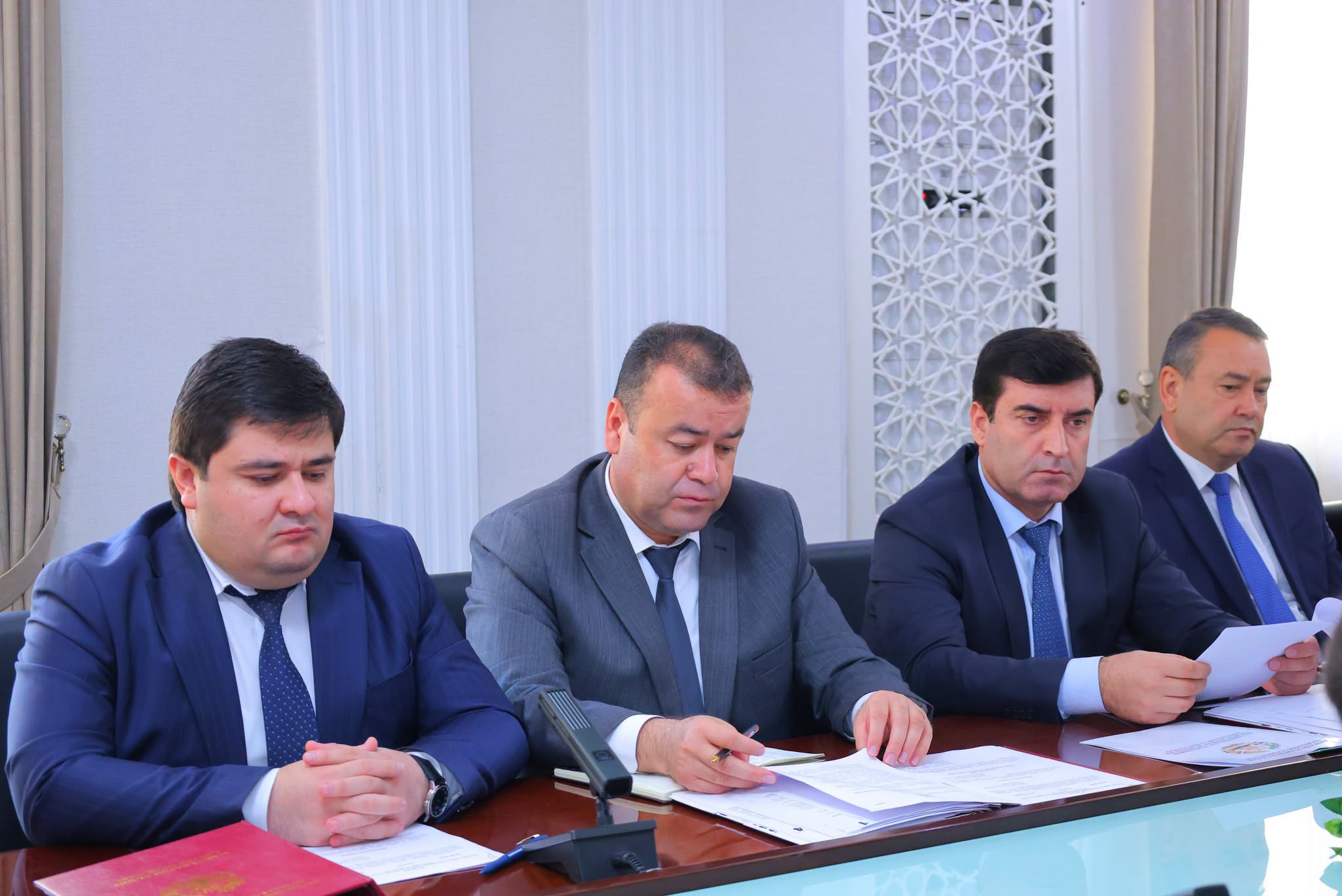 БАРРАСИИ МАСЪАЛАҲОИ МУҲИММИ СОҲА ДАР ҶАЛАСАИ НАВБАТИИ ҲАЙАТИ МУШОВАРАИ ВАЗОРАТИ МАОРИФ ВА ИЛМ img