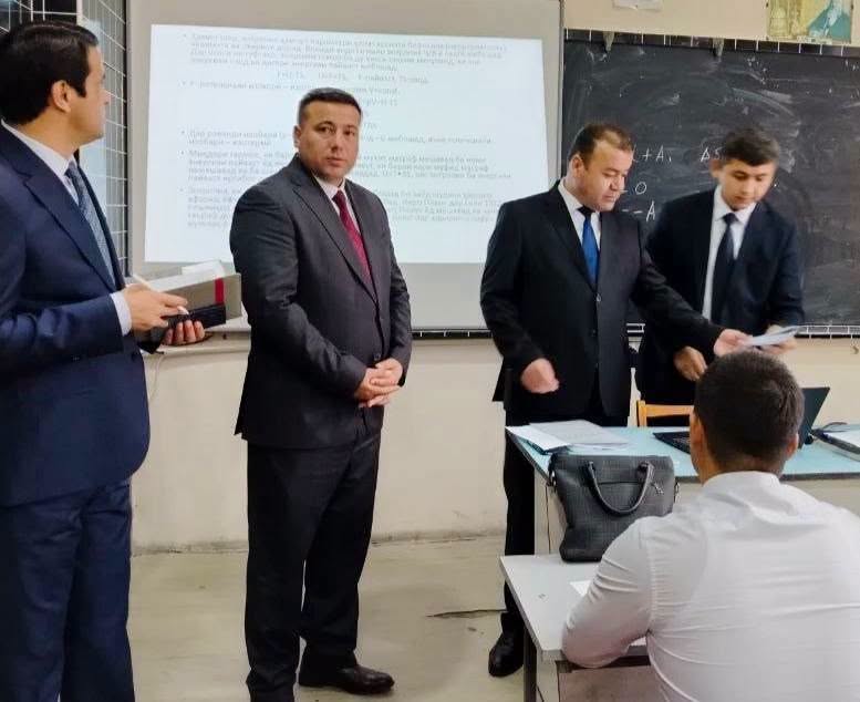 БОЗДИДИ МУОВИНИ ВАЗИРИ МАОРИФ ВА ИЛМ АЗ ДОНИШКАДАИ КӮҲИЮ МЕТАЛЛУРГИИ ТОҶИКИСТОН img