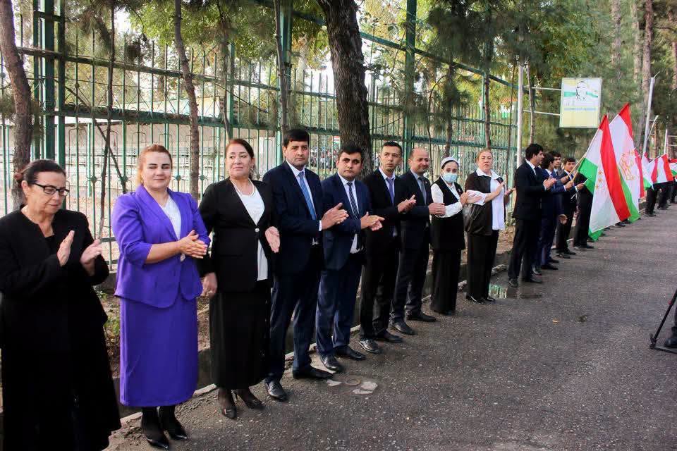ҲАМОИШИ «БА ВАТАН СОДИҚОНА ХИЗМАТ МЕКУНЕМ!» ДАР ДОНИШКАДАИ ТАРБИЯИ ҶИСМОНИИ ТОҶИКИСТОН img