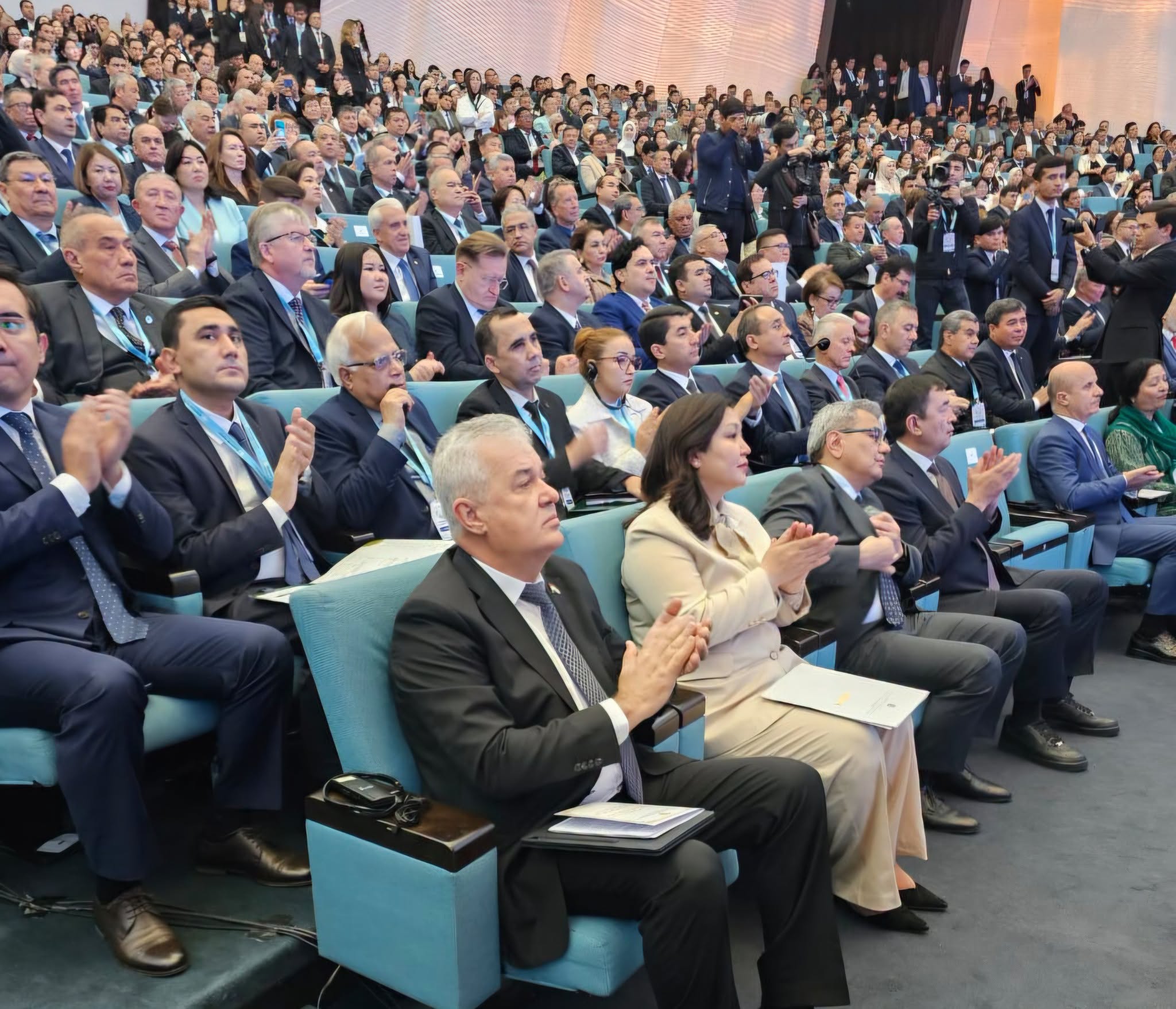 ИШТИРОКИ ВАЗИРИ МАОРИФ ВА ИЛМИ ҶУМҲУРИИ ТОҶИКИСТОН ДАР ФОРУМИ БАЙНАЛМИЛАЛИИ МАОРИФИ ОСИЁИ МАРКАЗӢ img